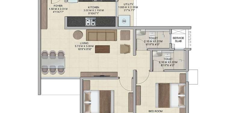 wadhwa wise city south block phase 1 b6 wing a4 apartment 2bhk 644sqft51
