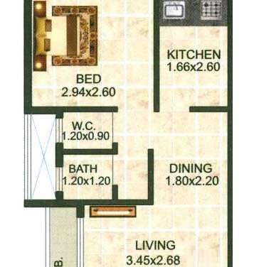 yash homes apartment 1 bhk 600sqft 20215113125111