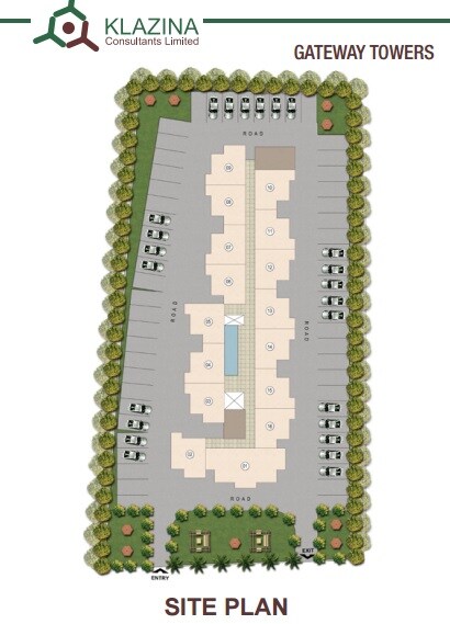 Klazina Gateway Towers Master Plan 1