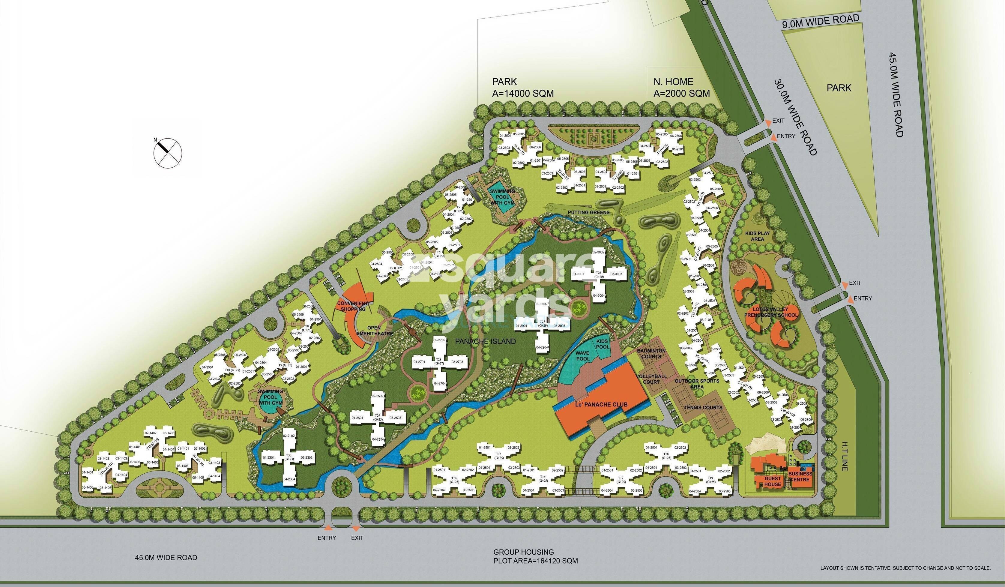 3C Lotus Panache Master Plan 1