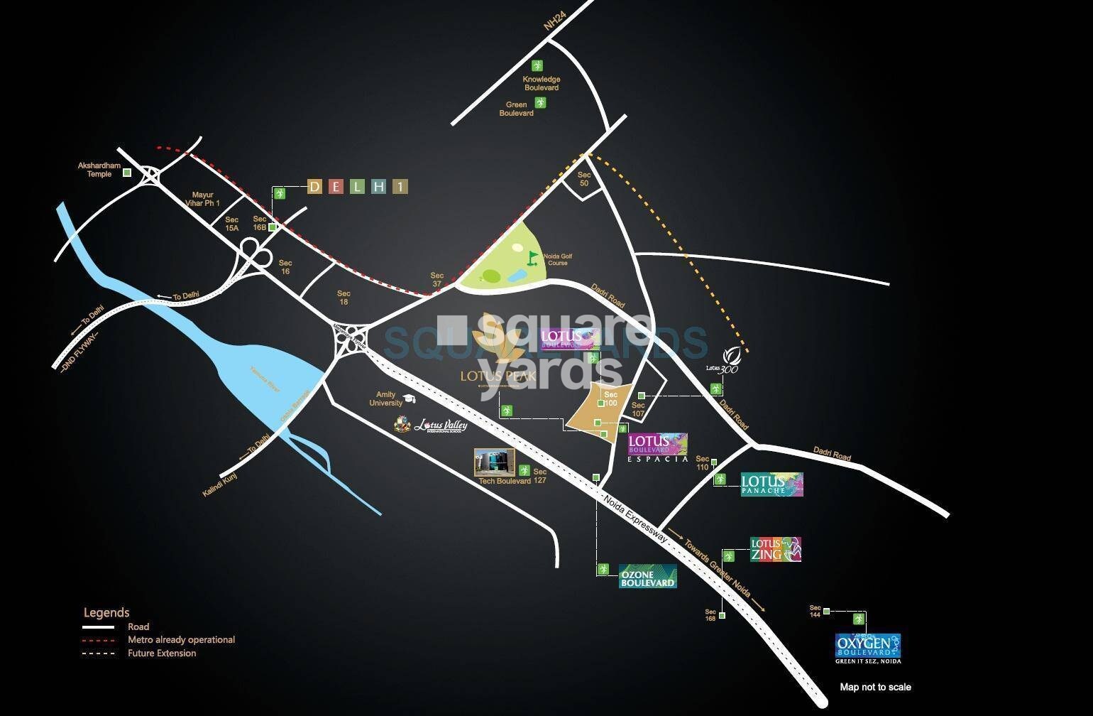 3C Lotus Peak Location Image