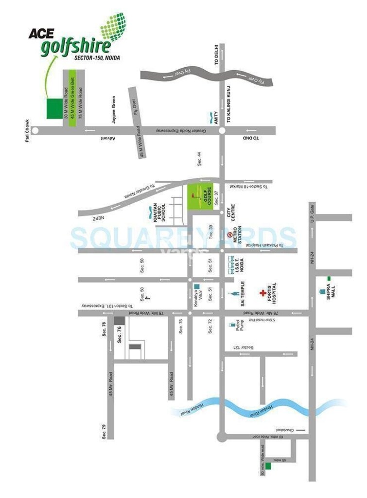 Ace Golfshire Location Image