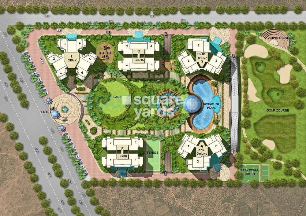 Ace Golfshire Master Plan Image