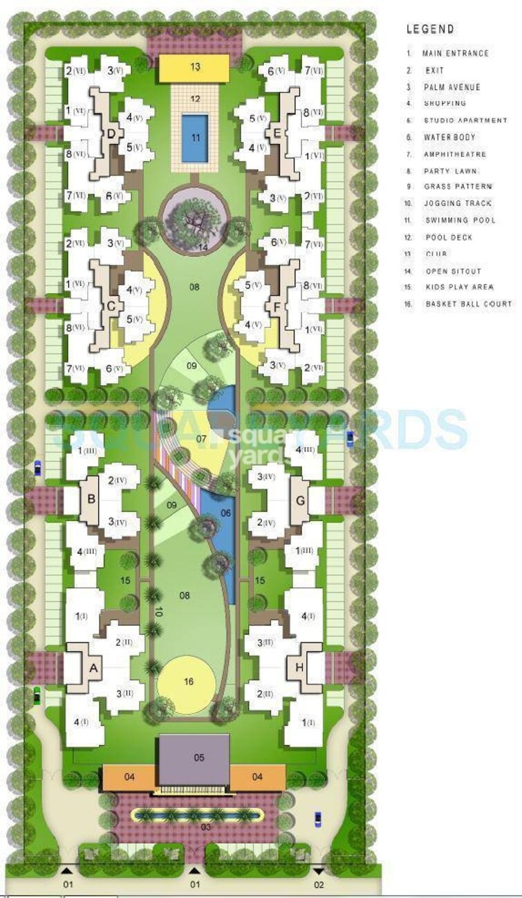 Aditya Urban Casa Master Plan Image