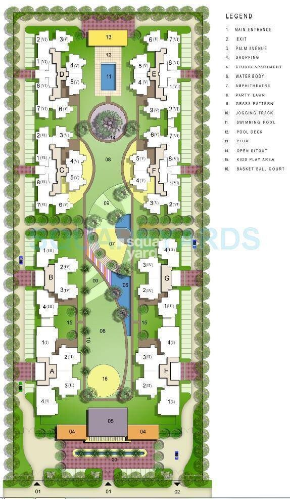 Aditya Urban Casa Master Plan Image