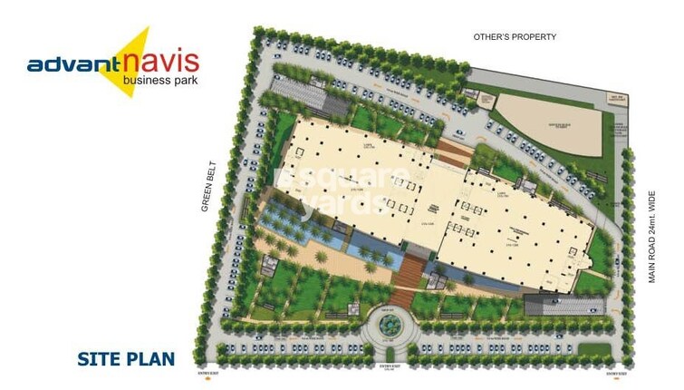 Advant Navis Business Park Master Plan Image