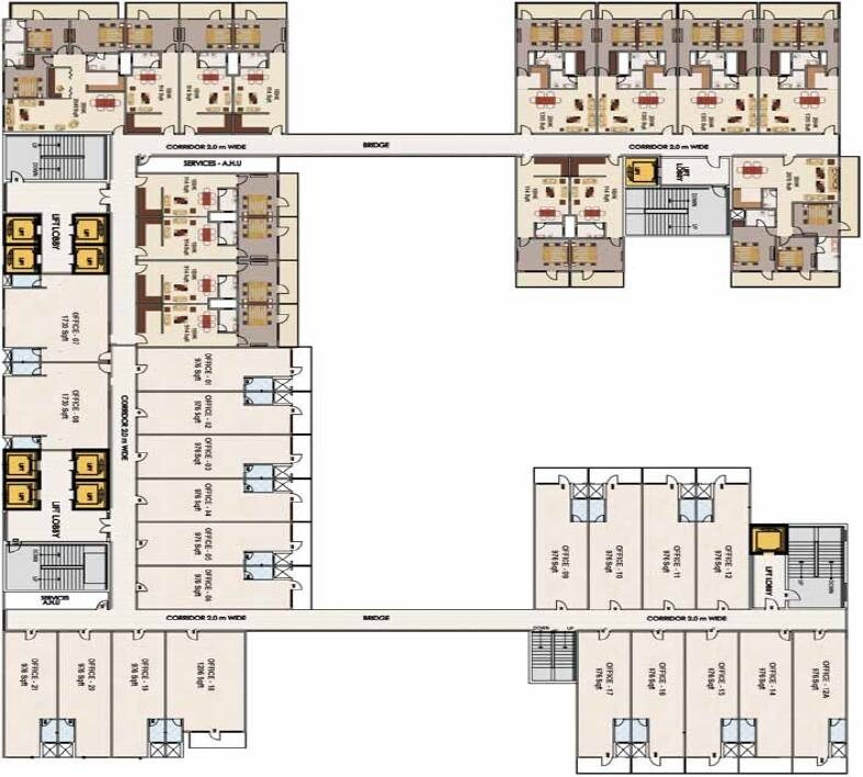 Aims The Tempean Floor Plans