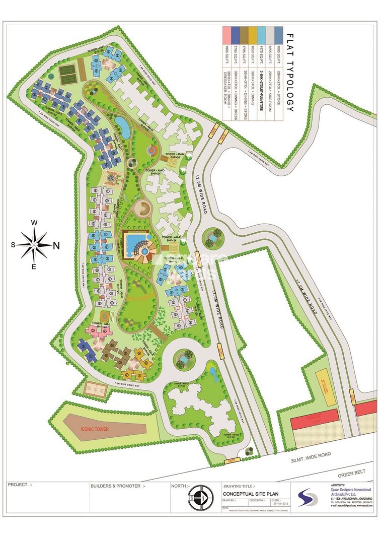 Ajnara Ambrosia Master Plan Image