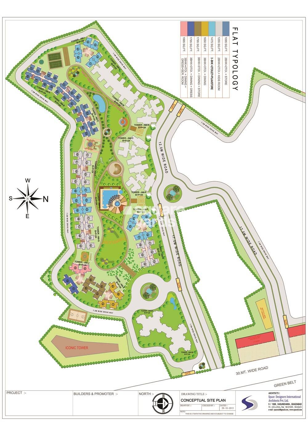 Ajnara Ambrosia Master Plan Image