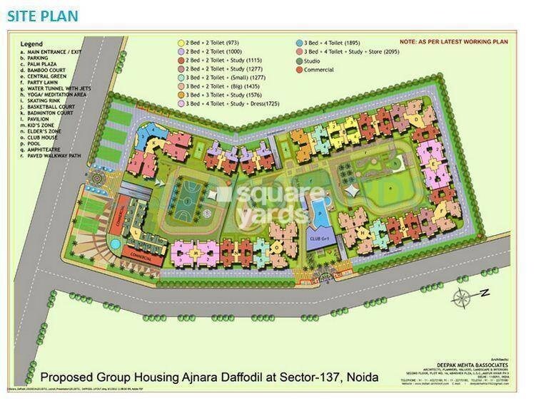 Ajnara Daffodil Phase 2 Master Plan Image