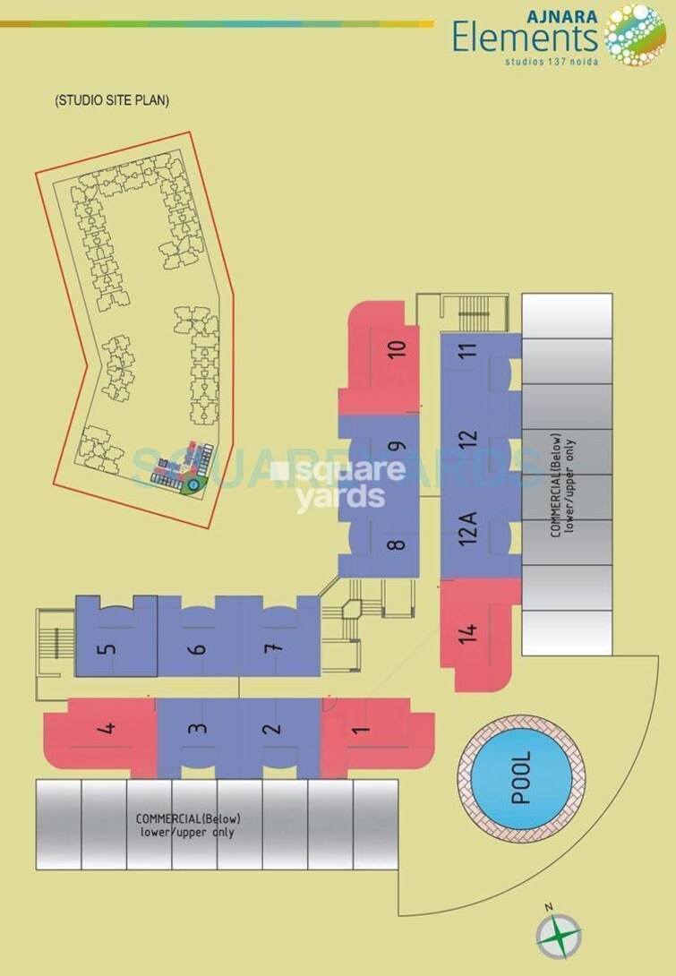 Ajnara Elements Master Plan Image