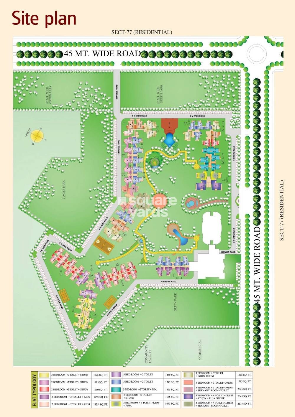 Ajnara Grand Heritage Phase 2 Master Plan Image