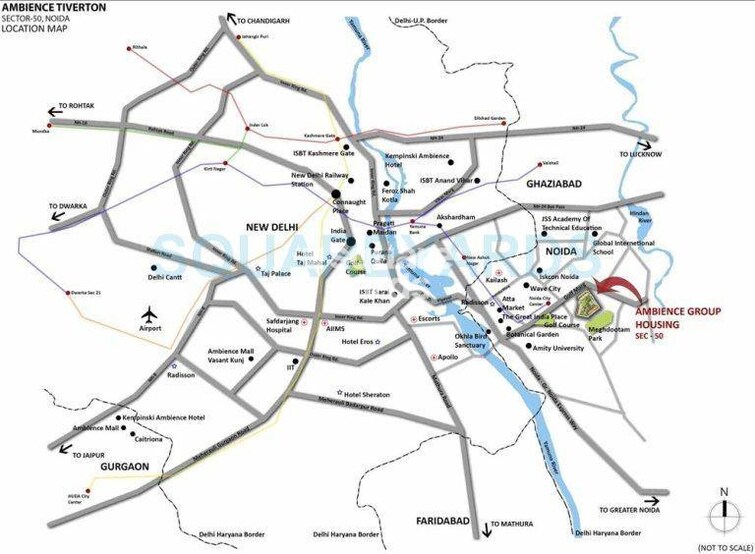 Ambience Tiverton Location Image