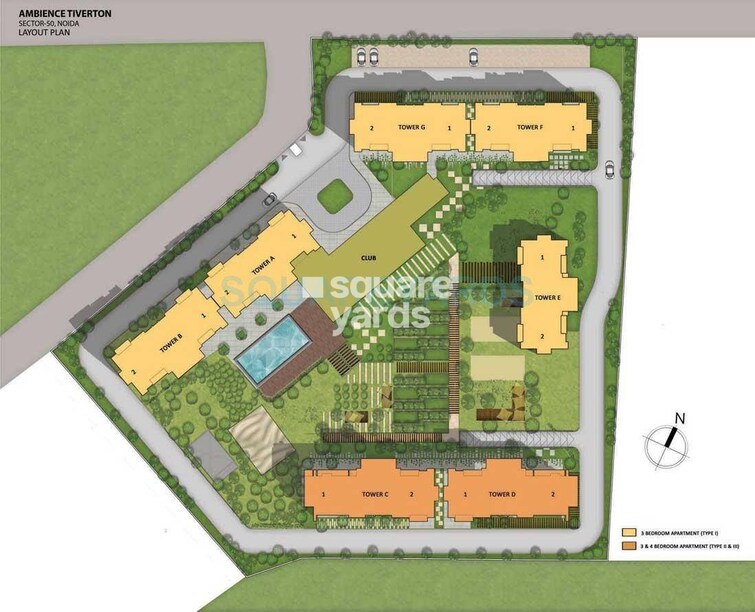 Ambience Tiverton Master Plan Image