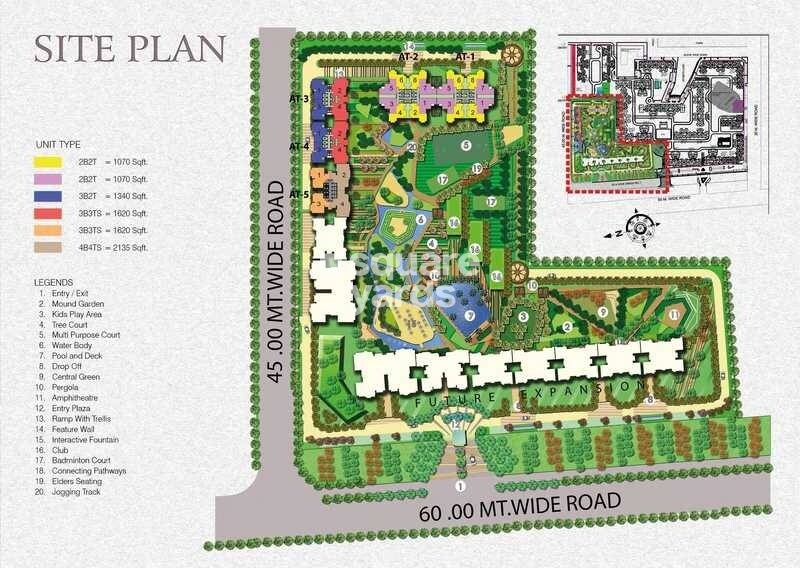 Amrapali Aurum Towers Master Plan 1