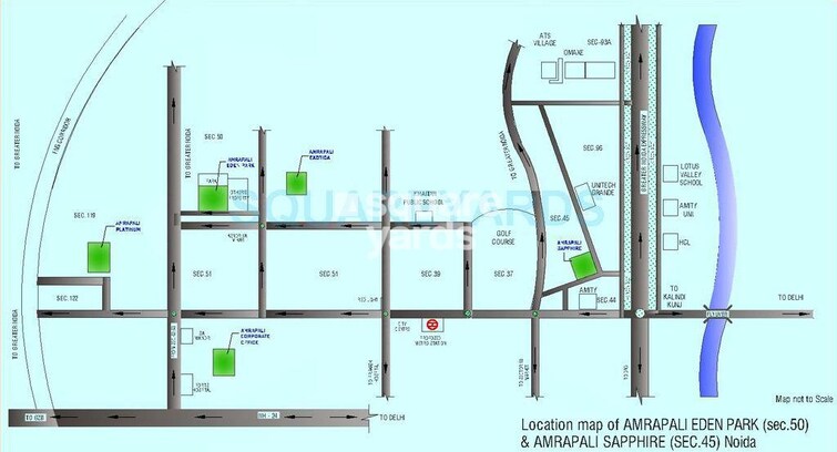 Amrapali Eden Park Location Image