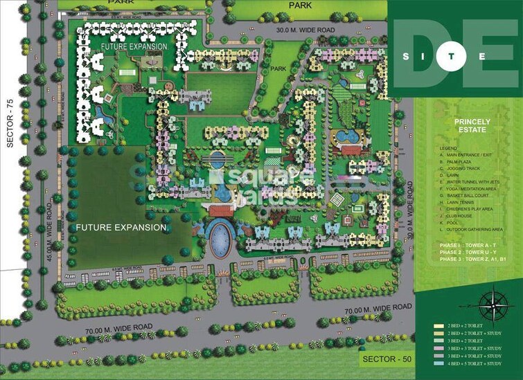 Amrapali Silicon City Master Plan Image