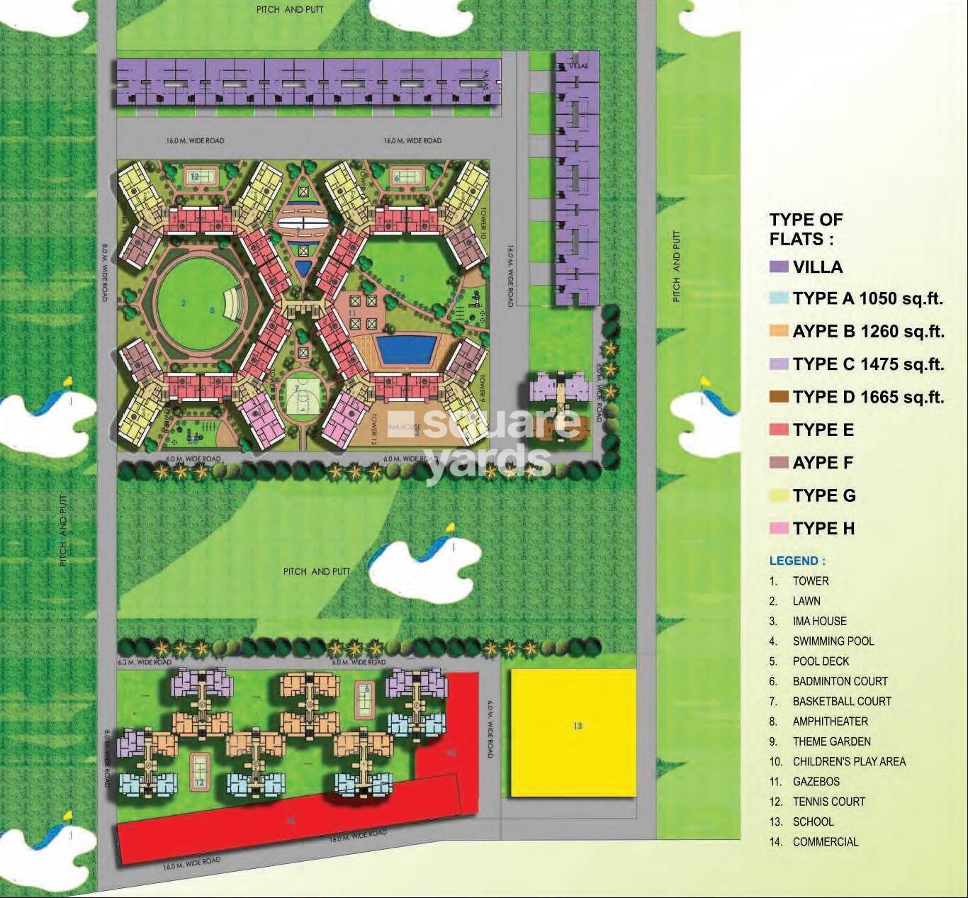 Antriksh Golf City Master Plan Image
