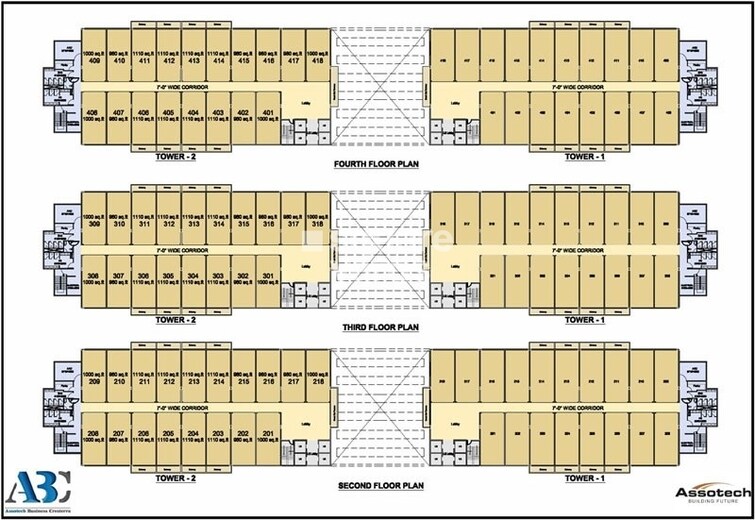Assotech Business Cresterra Floor Plans 2