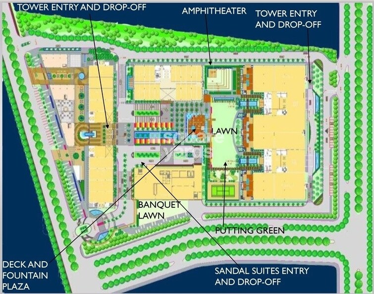 Assotech Business Cresterra Master Plan Image