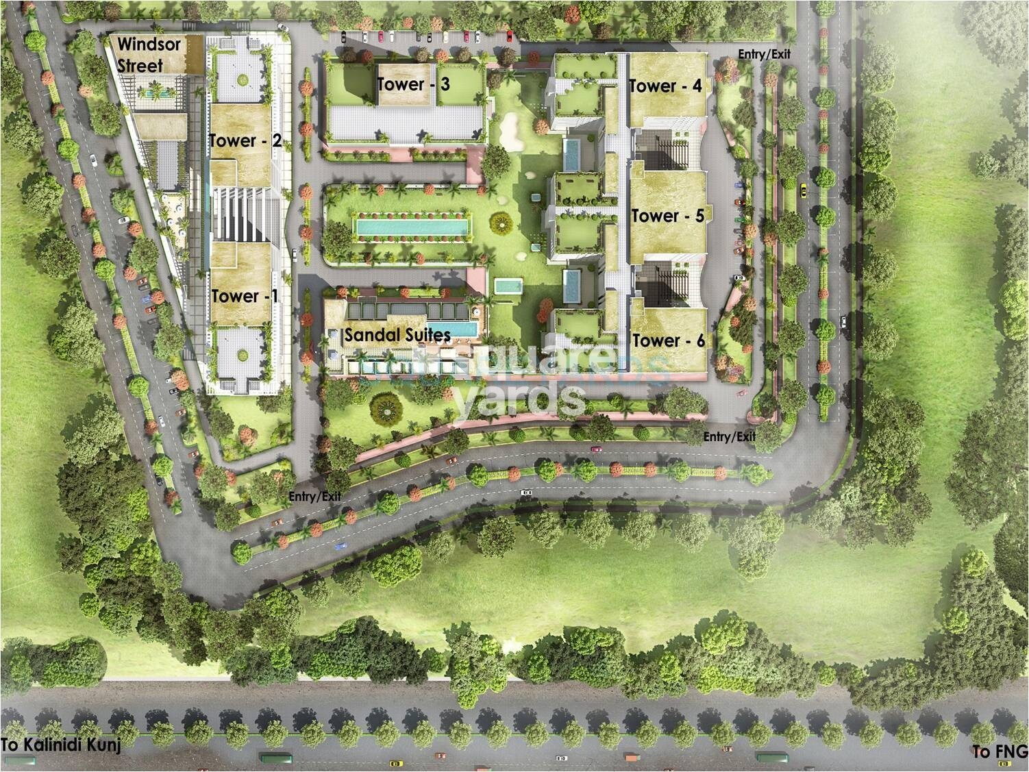 Assotech Sandal Suites Master Plan 1
