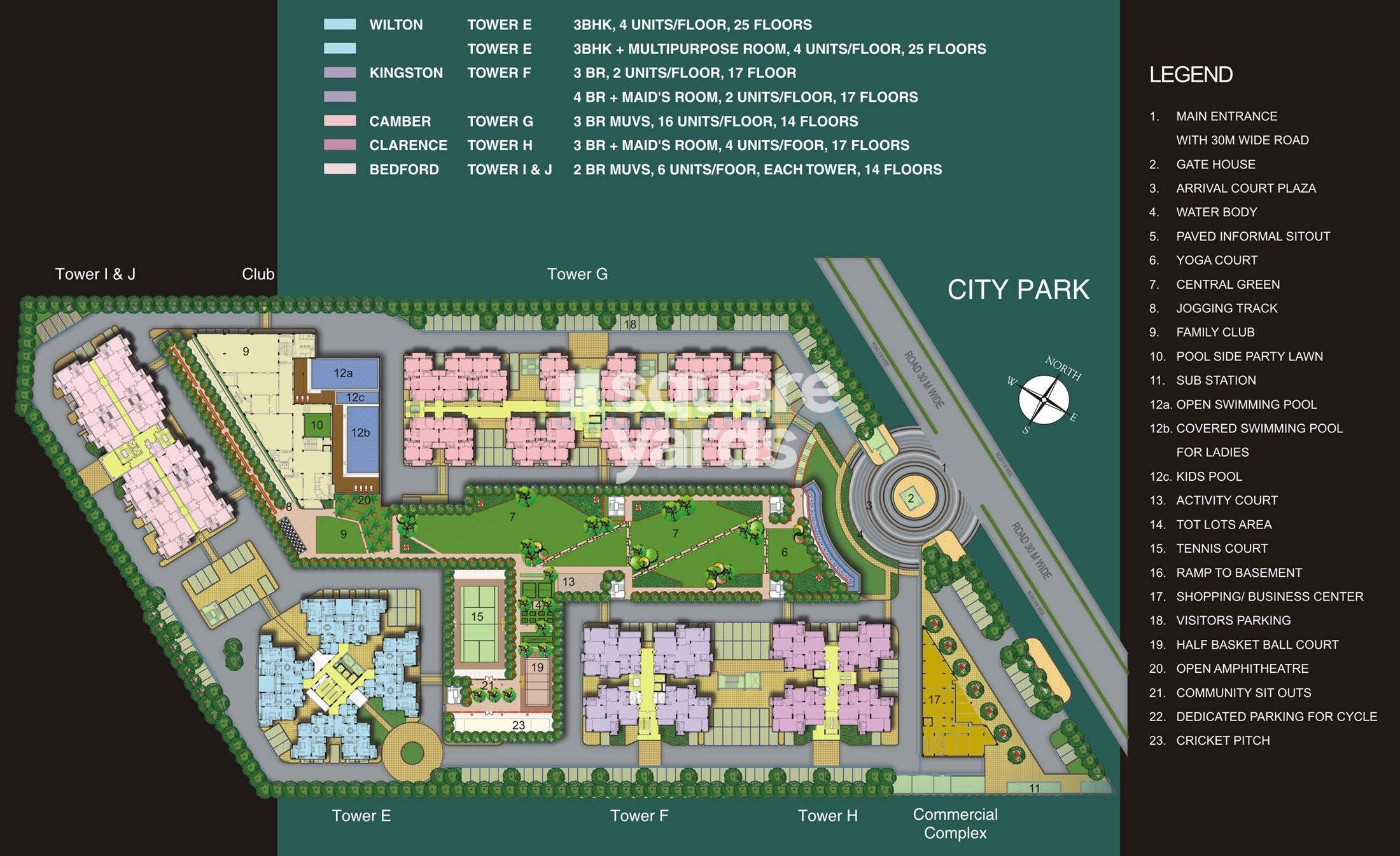 Assotech Windsor Court Master Plan Image