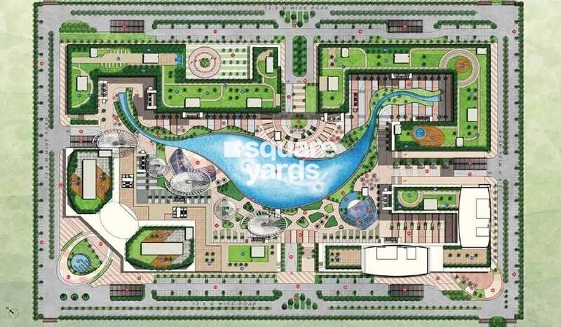 Bhutani Cyber Central Master Plan Image