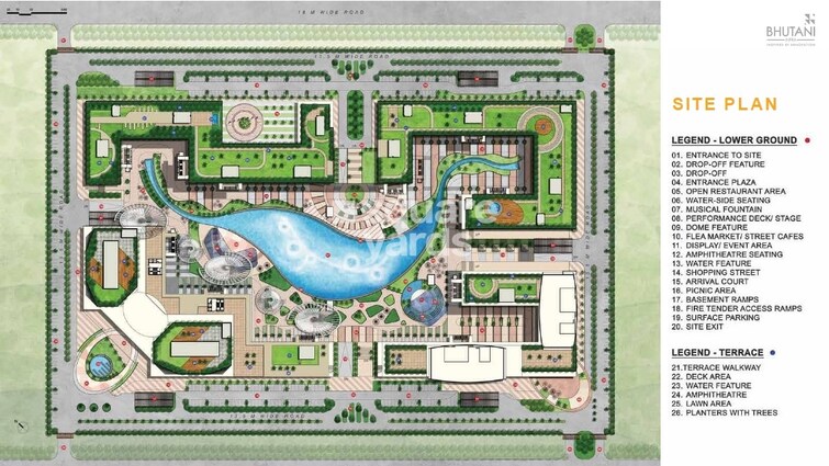 Bhutani Cyberthum Master Plan Image