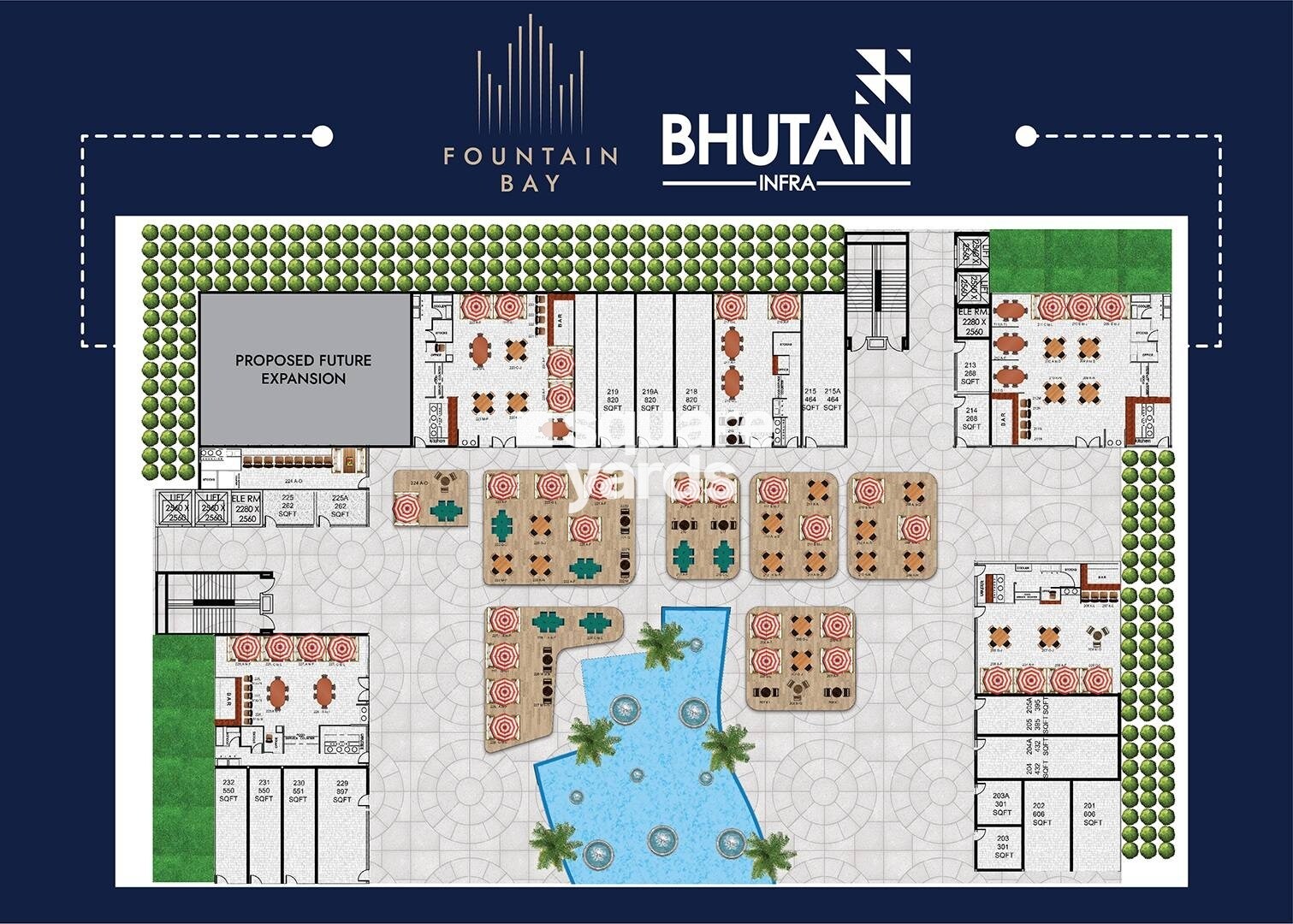 Bhutani Fountain Bay Master Plan 1