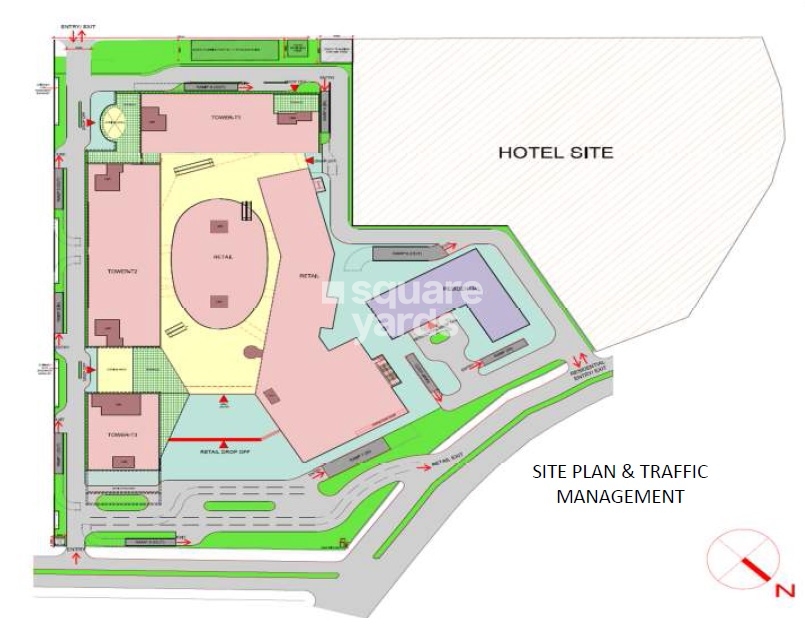 BPTP Capital City Master Plan Image