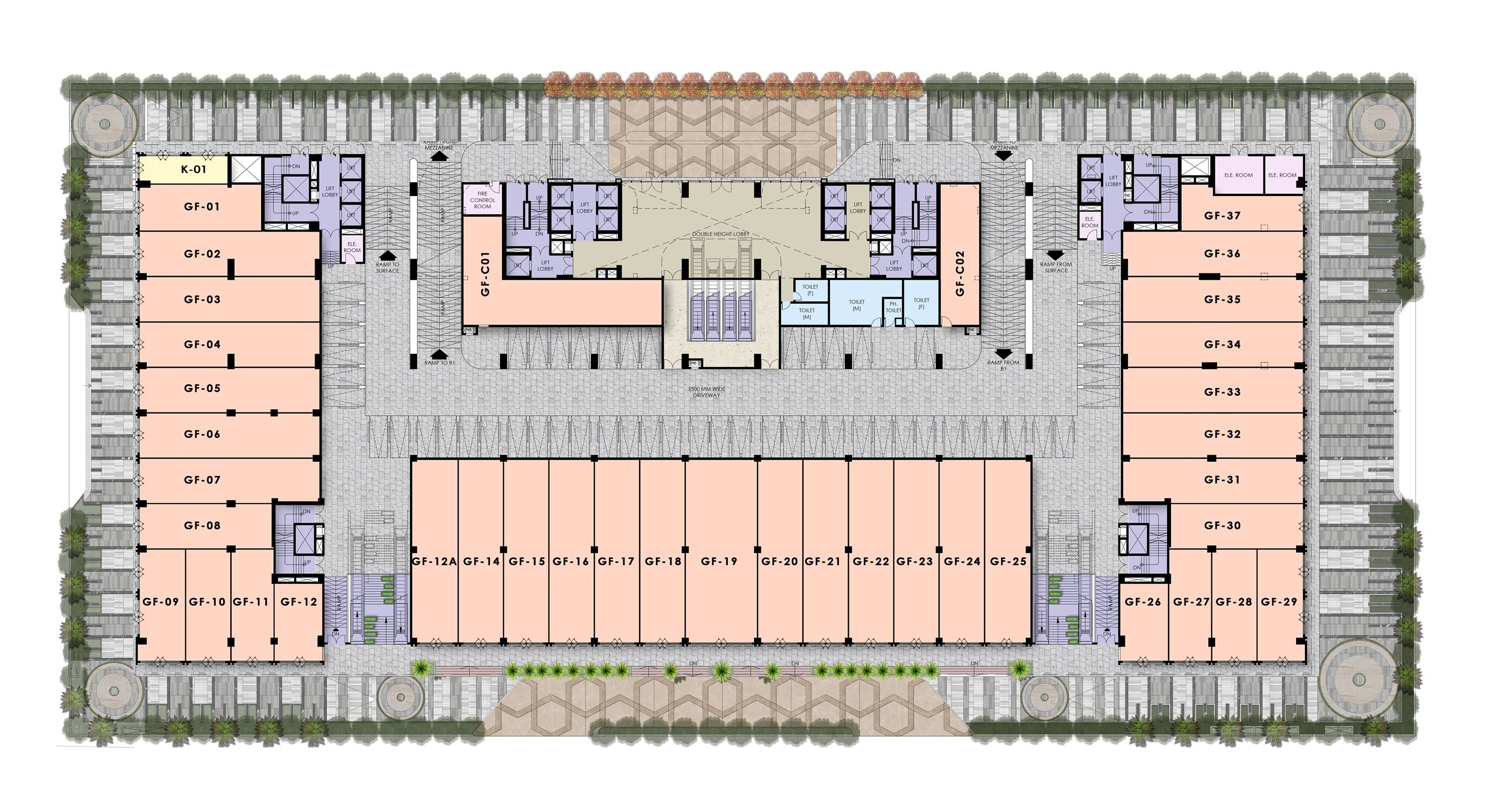 Business Bay Central Ikon Floor Plans 1