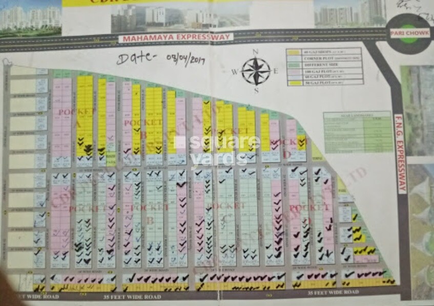 CDR Green City Pari Chowk Master Plan Image