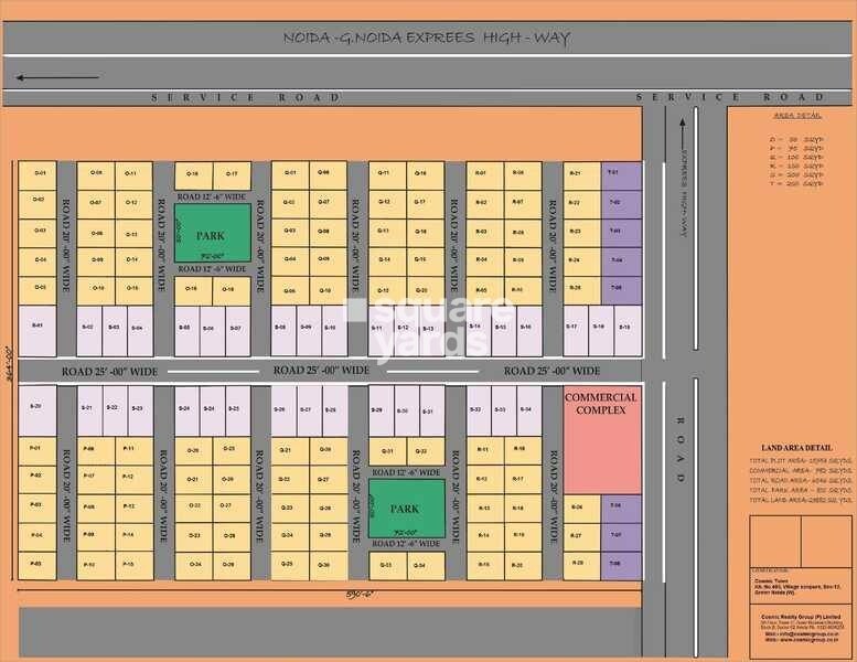 Cosmic Town Master Plan Image