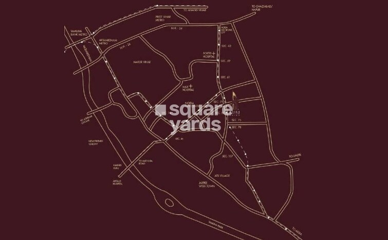 Dasnac Burj Location Image