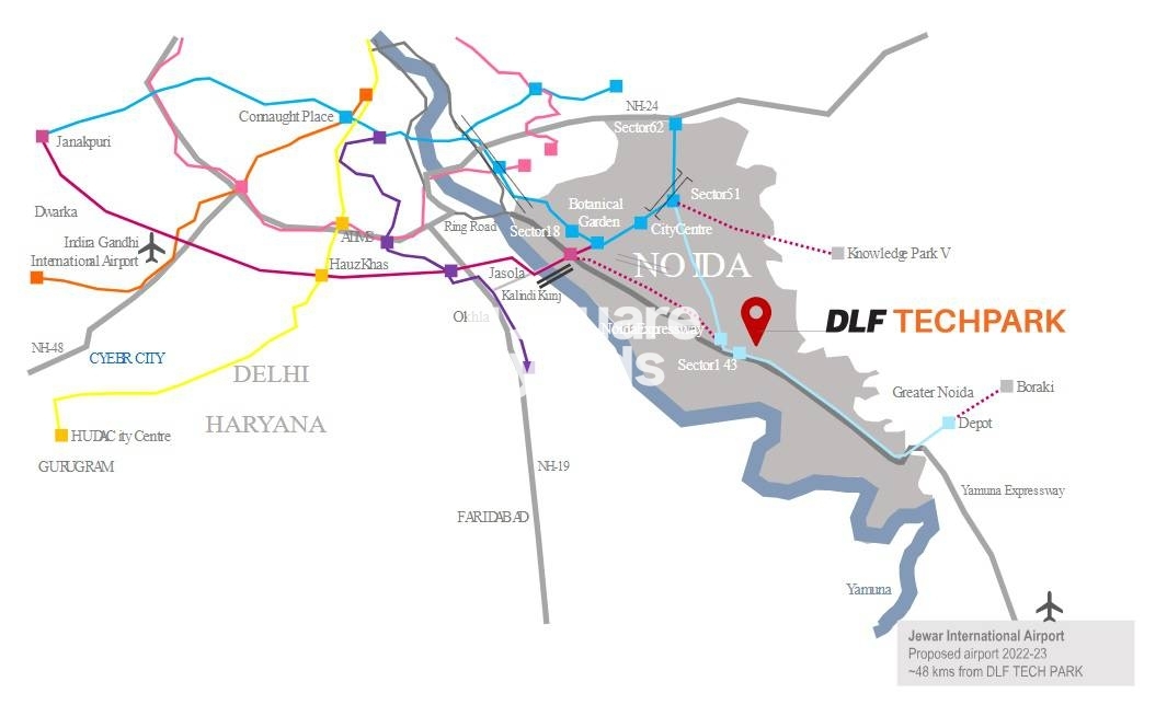 DLF Techpark In Sector 143A Noida, Noida @ Price On Request - Floor ...