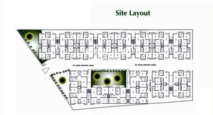 Earthcon Sir Syed Apartments Master Plan 1