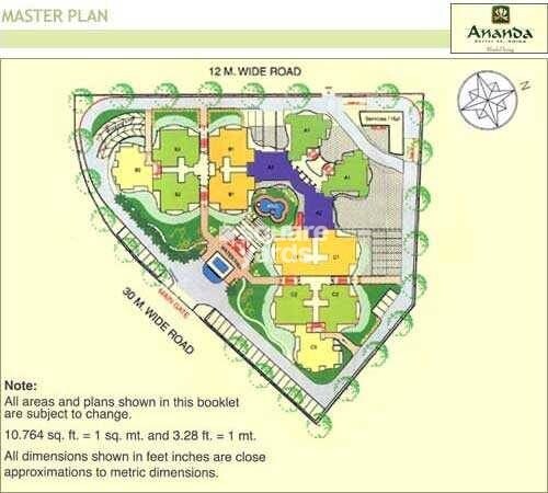 Eldeco Ananda Master Plan Image