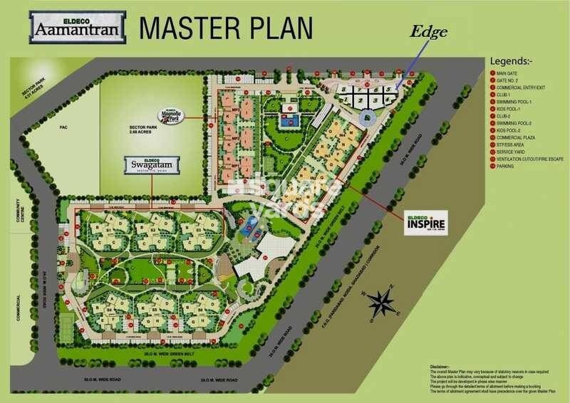 Eldeco Edge Master Plan Image