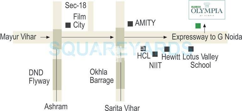 Eldeco Olympia Location Image