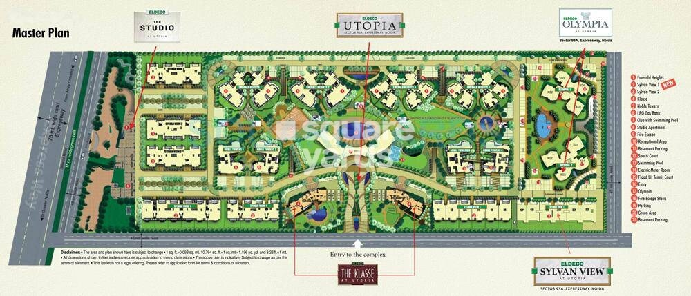 Eldeco The Studio Master Plan Image