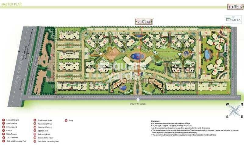 Eldeco Utopia Master Plan Image