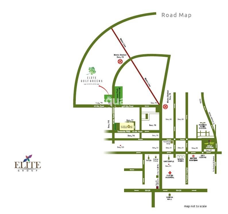 Elite Golf Green Location Image