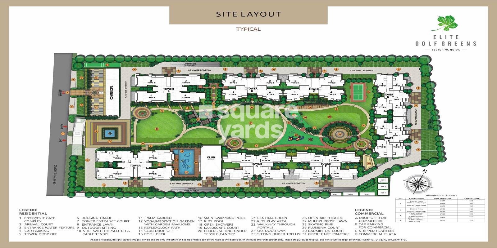 Elite Golf Green Master Plan 1
