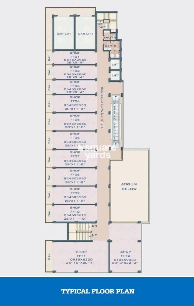 Elixir Mall Floor Plans 1