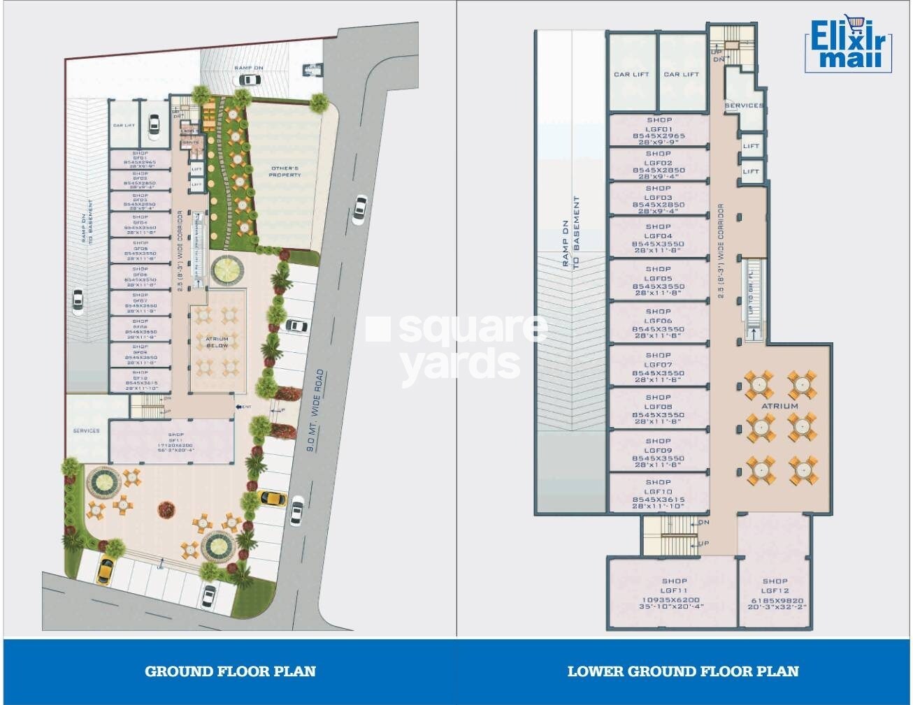 Elixir Mall Floor Plans 2