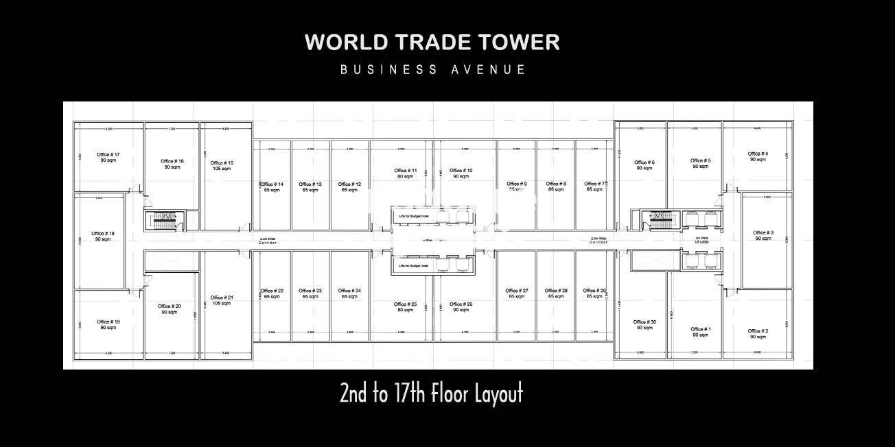 ET World Trade Tower Floor Plans 1