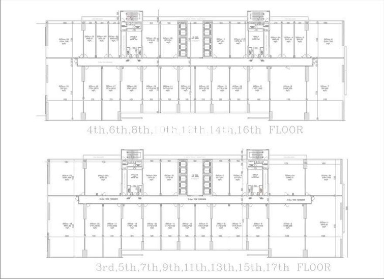 ET World Trade Tower Floor Plans 2