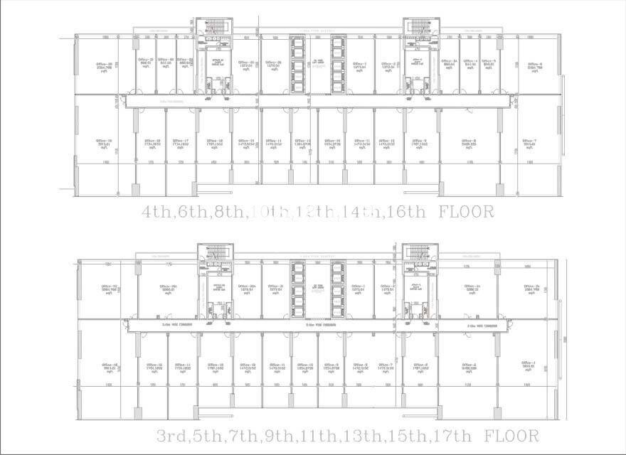 ET World Trade Tower Floor Plans 2