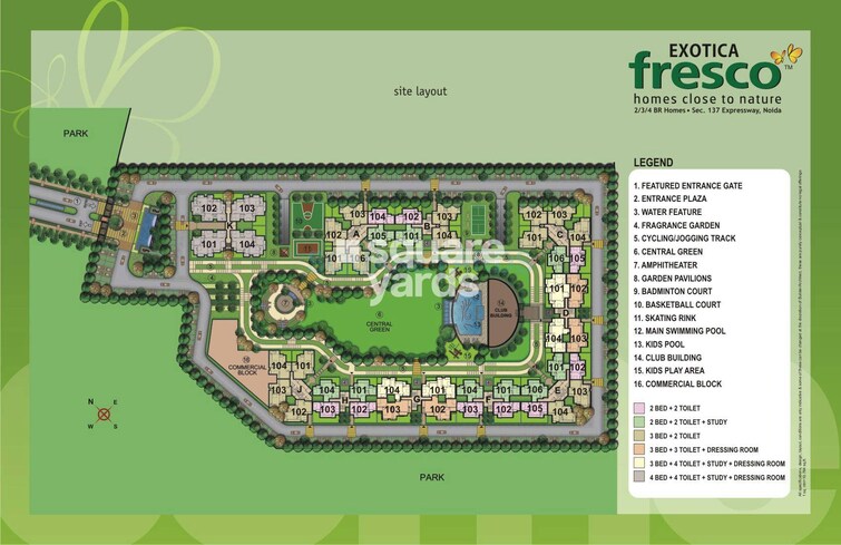 Exotica Fresco Master Plan Image