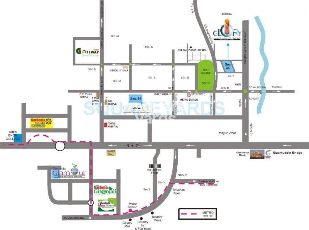 Gardenia Gateway Location Image